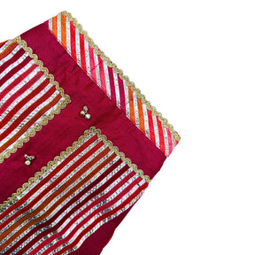 KHANAK CRIMSON RED KURTA FOR DOGS AND CATS