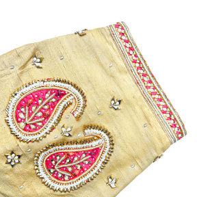 GOLD APPLIQUÉ GOTA PATTI SHERWANI FOR DOGS AND CATS