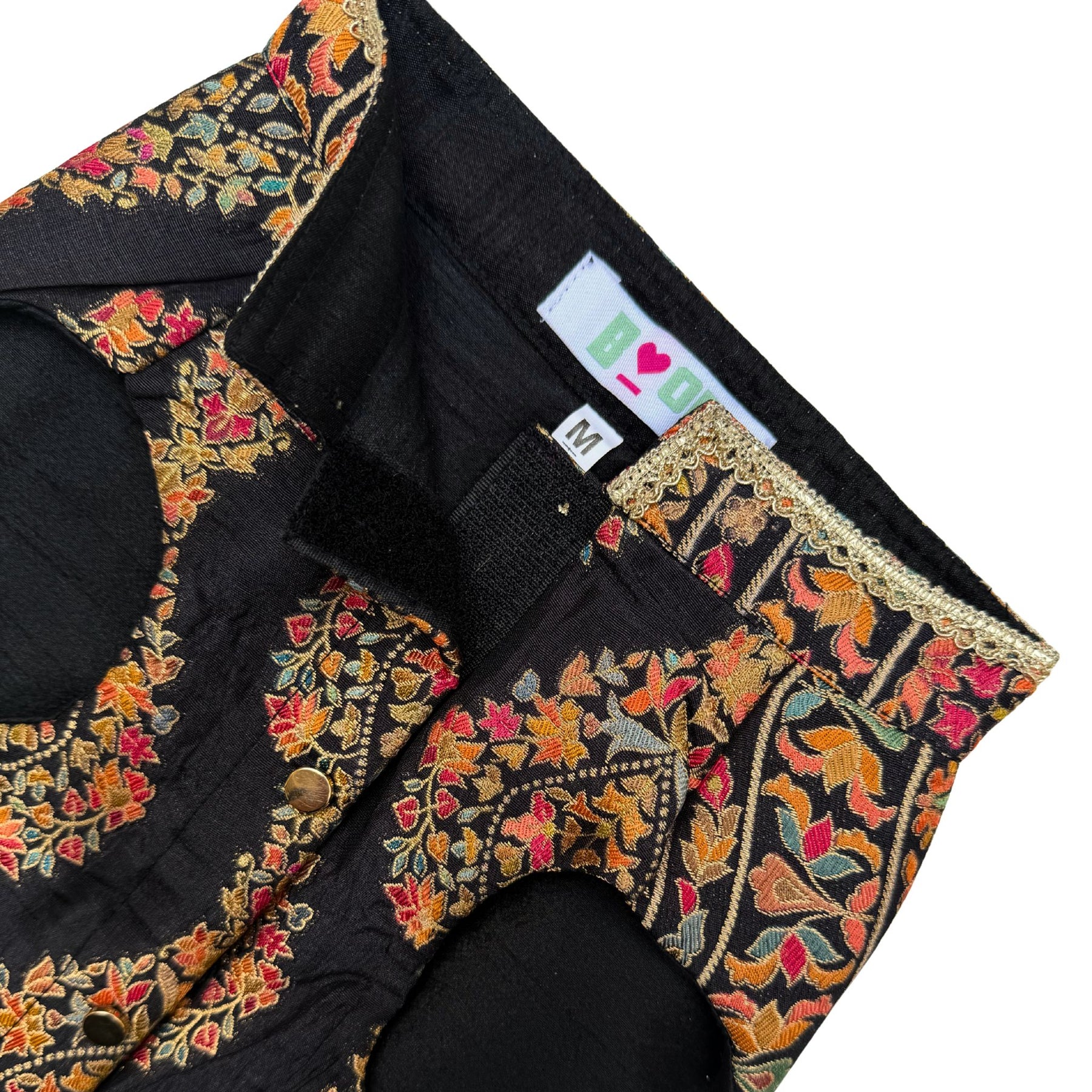 SABHYA BLACK SHERWANI FOR DOGS AND CATS