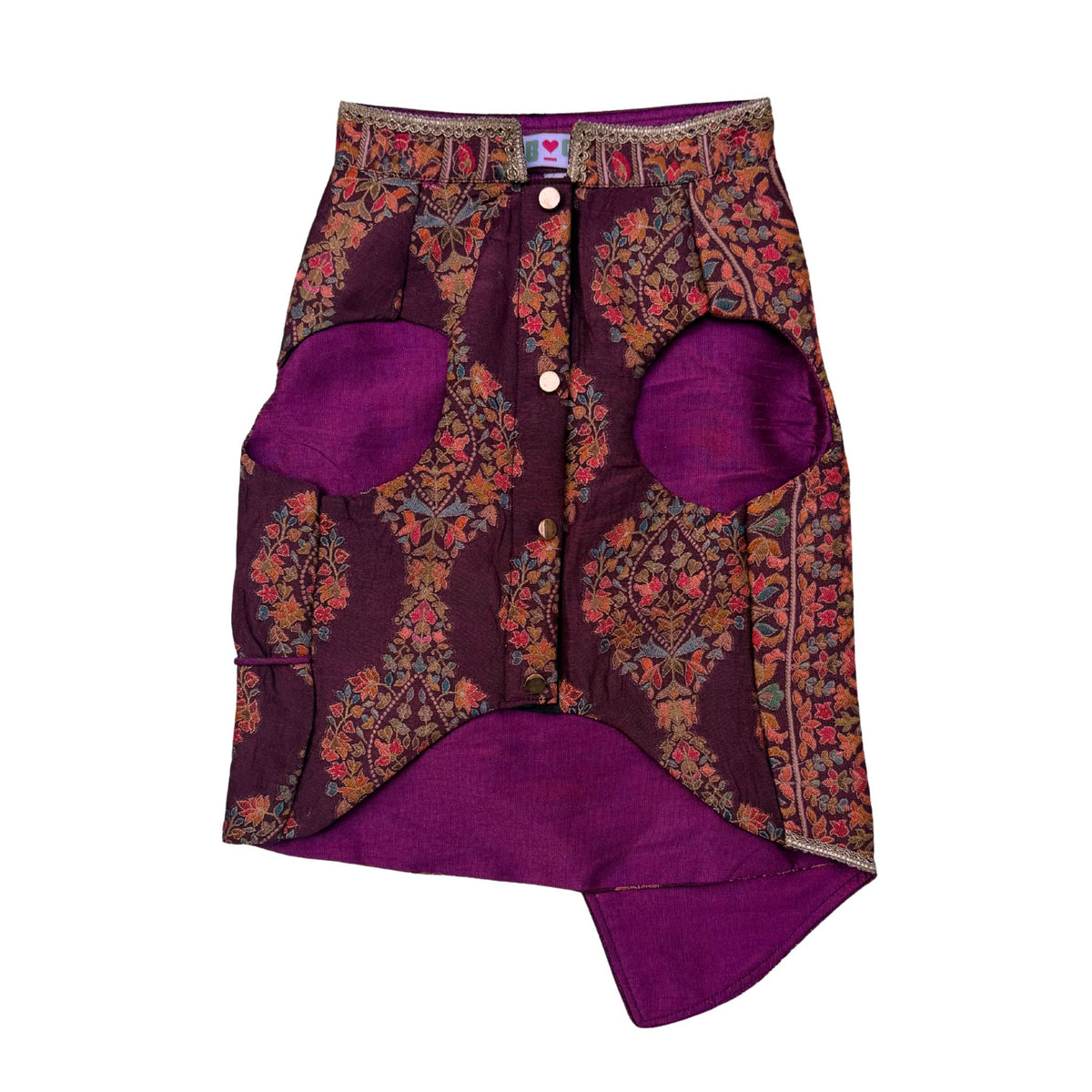 SABHYA PURPLE SHERWANI FOR DOGS AND CATS