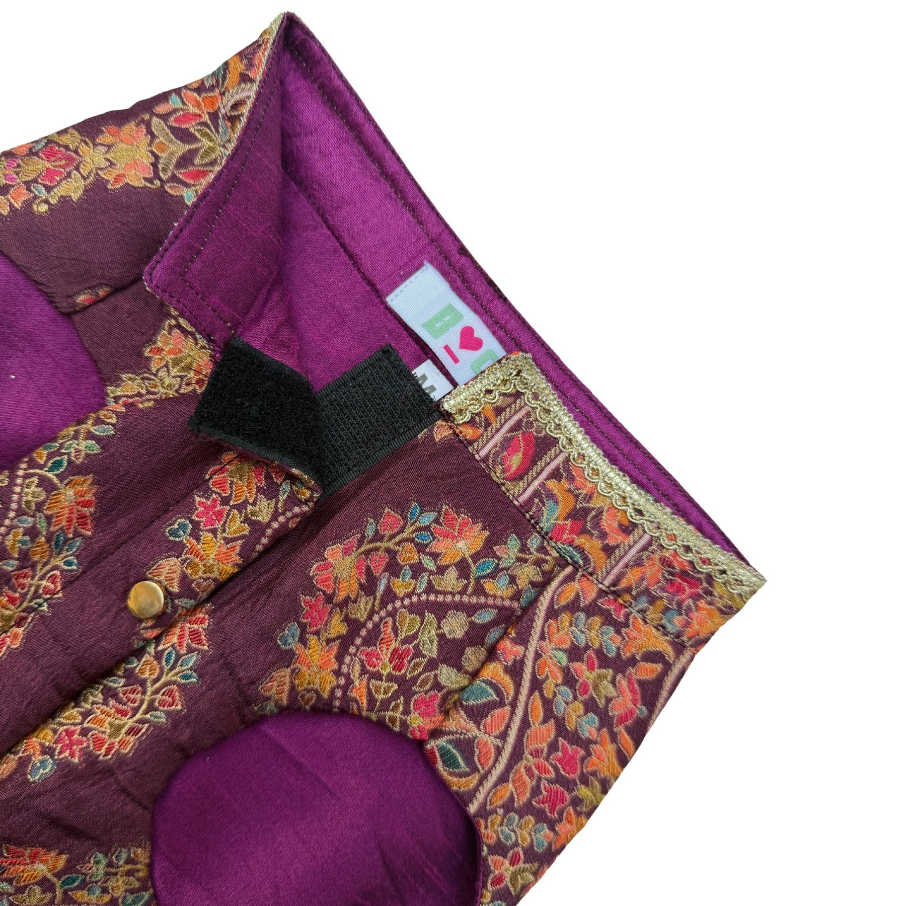SABHYA PURPLE SHERWANI FOR DOGS AND CATS
