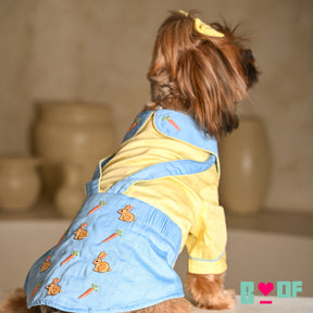 BUNNY HOP EMBROIDERED JUMPER FOR DOGS AND CATS