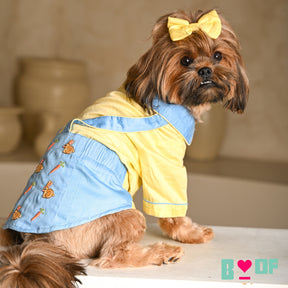 BUNNY HOP EMBROIDERED JUMPER FOR DOGS AND CATS