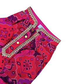 PATOLA PINK KURTA FOR DOGS AND CATS