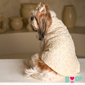 BEADED FLOWER HAND EMBROIDERED SHERWANI FOR DOGS AND CATS