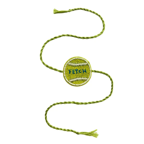 LIGHT GREEN SEQUINS SHERWANI+GREEN FETCH BALL RAKHI FOR DOGS AND CATS