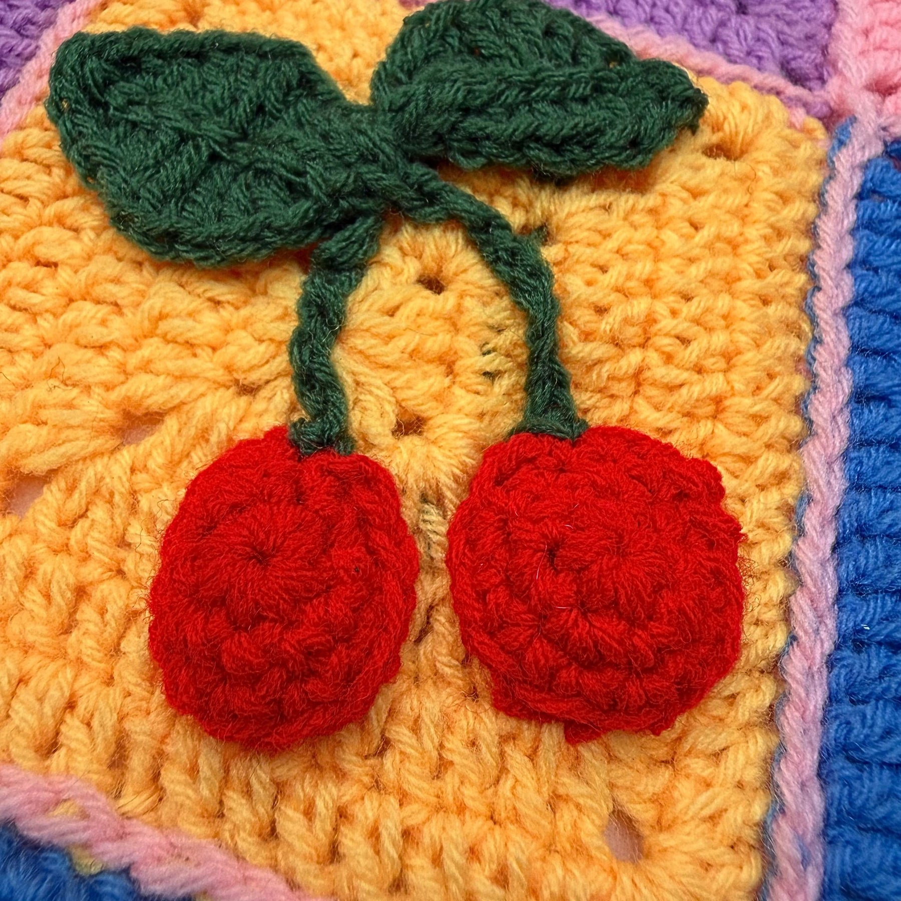 HAPPY PATCH WORK CROCHET JACKET FOR DOGS AND CATS