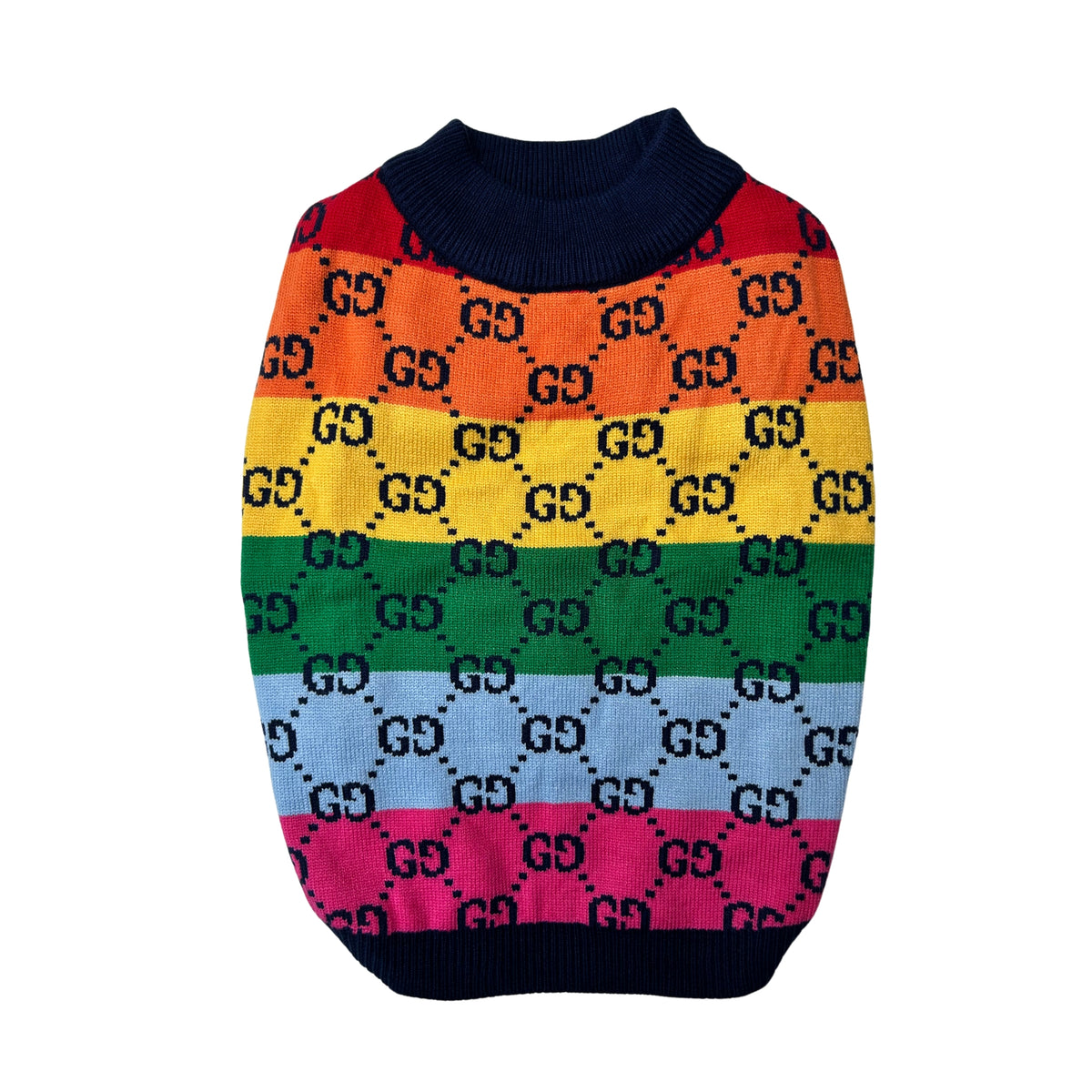 PAW-CCI COLOURFUL DOG SWEATER