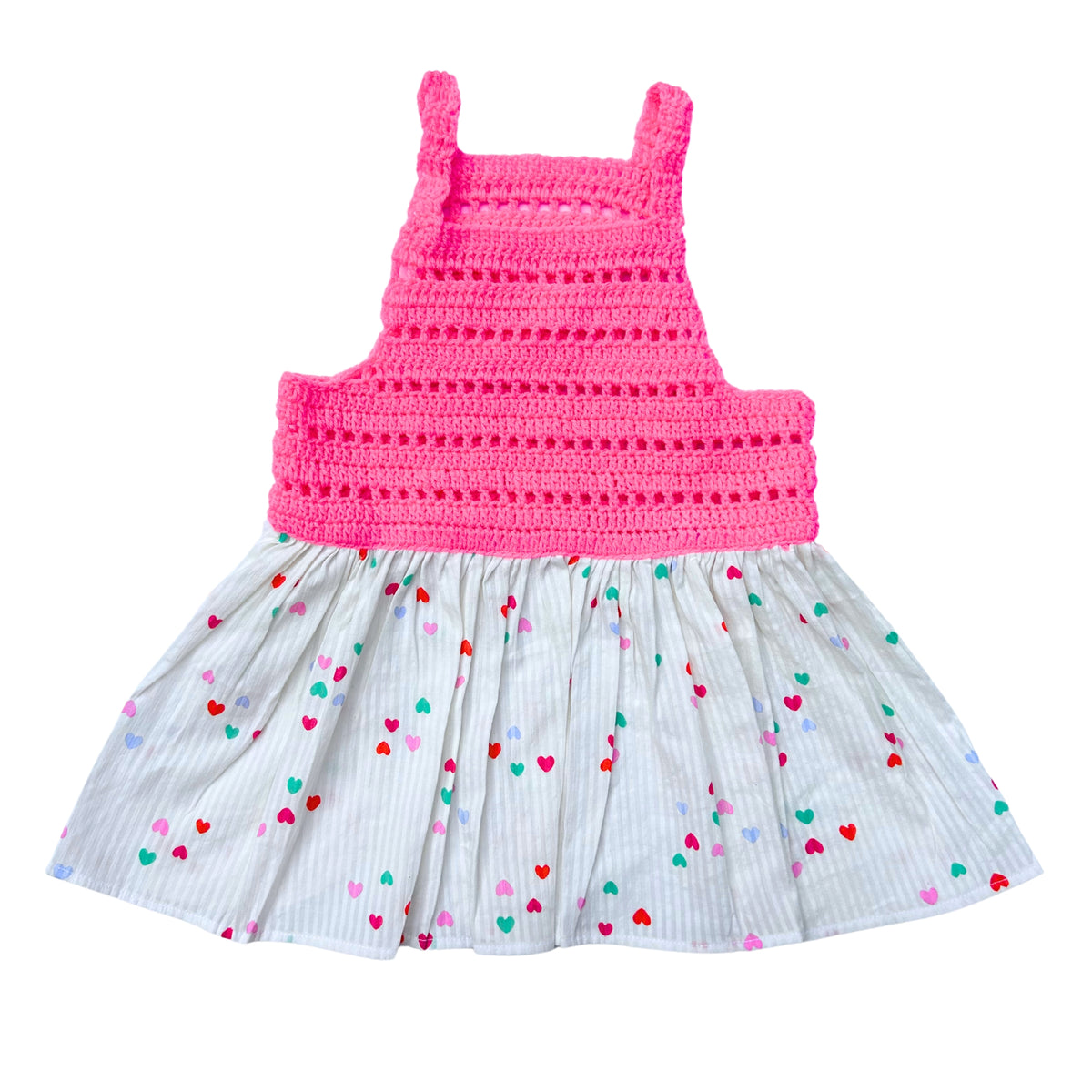 SUMMER POP CROCHET DRESS FOR DOGS AND CATS