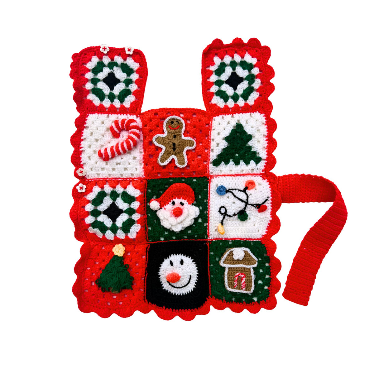PAWS & CLAUS HOLIDAY VEST FOR DOGS AND CATS