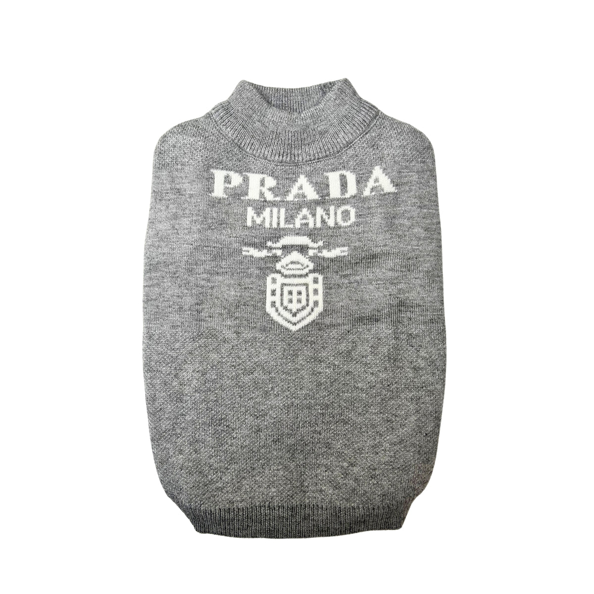 GREY PAW-DA MILANO DOG SWEATER