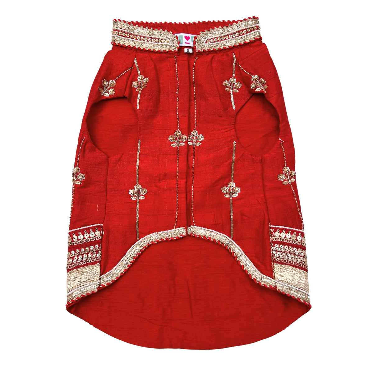 SURKH LAAL SHAHI SHERWANI FOR DOGS AND CATS