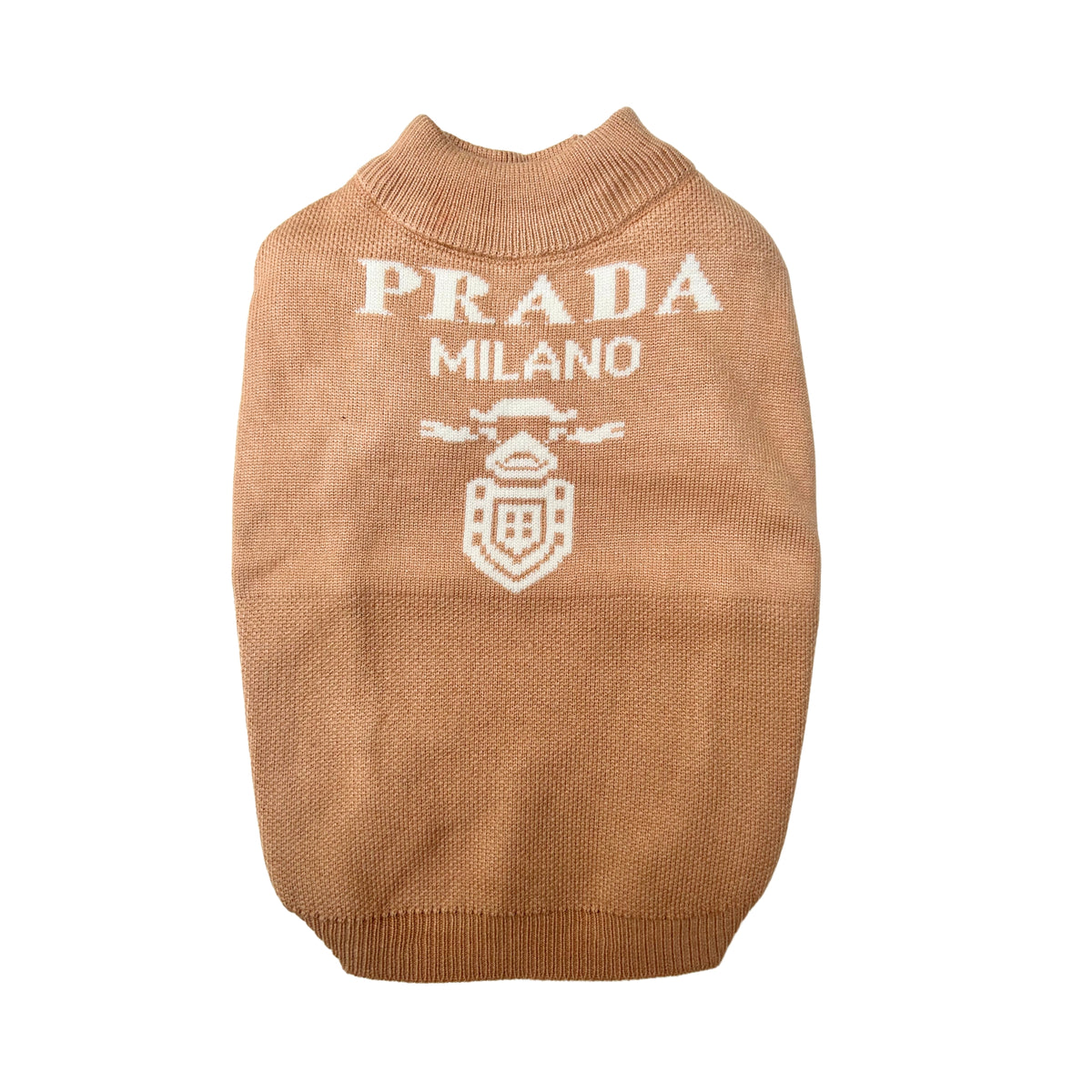 BEIGE PAW-DA MILANO DOG SWEATER