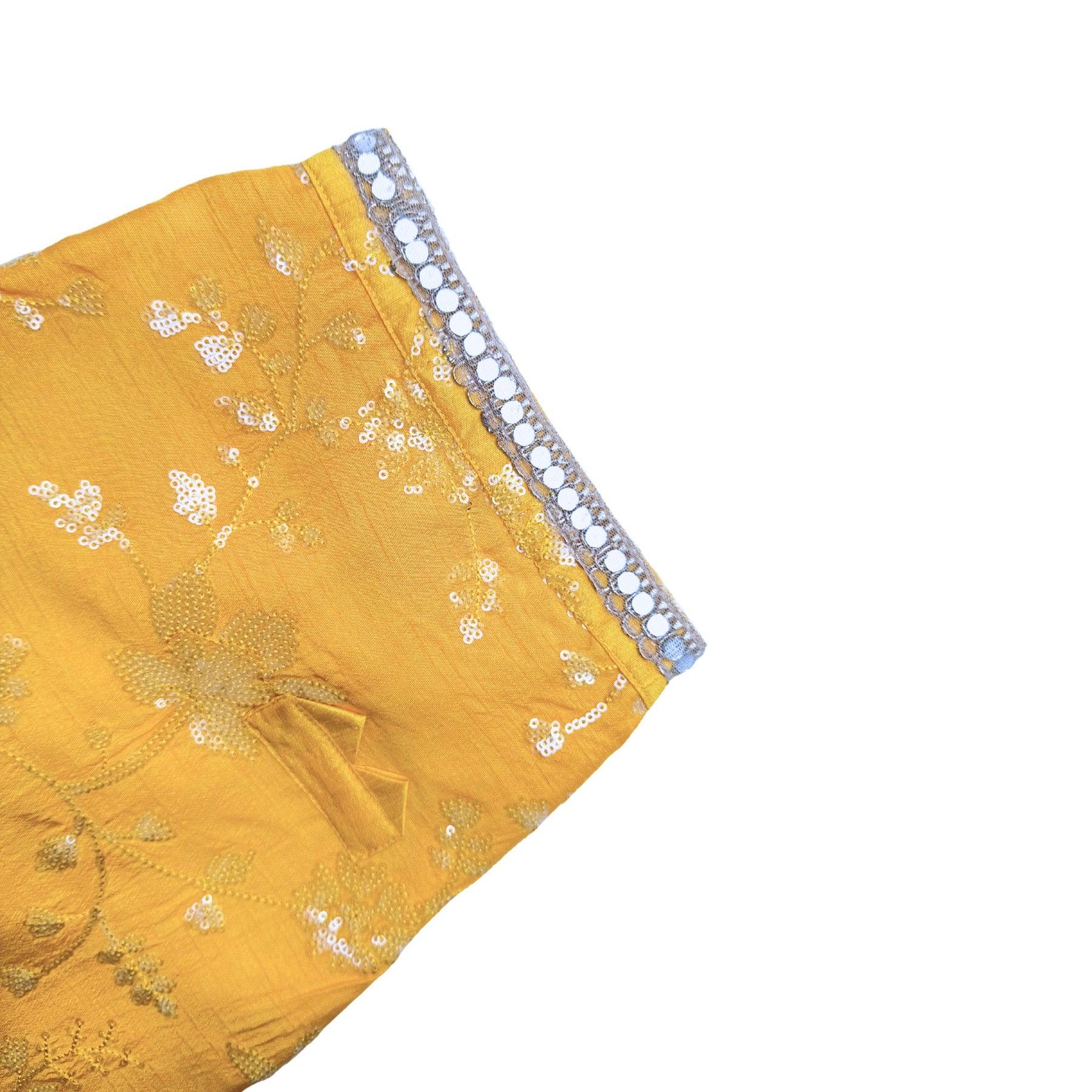 YELLOW SEQUINS SHERWANI FOR DOGS AND CATS