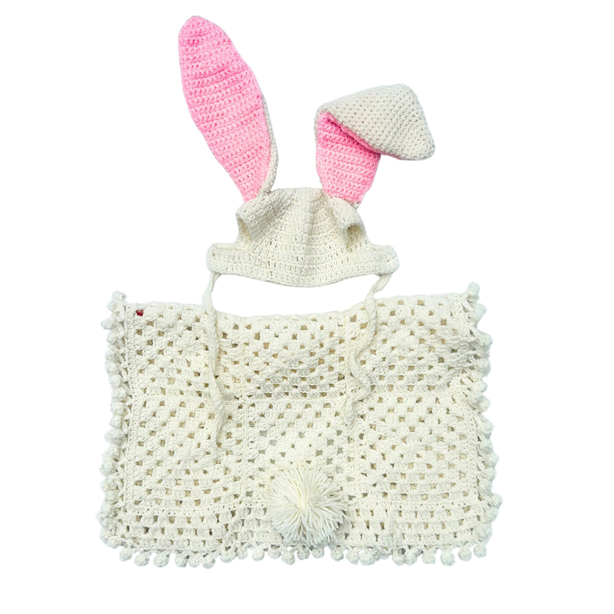 CUTE BUNNY CROCHET JACKET FOR DOGS AND CATS