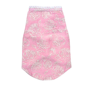 BLUSH PINK OFF-WHITE EMBROIDERY SHERWANI FOR DOGS AND CATS
