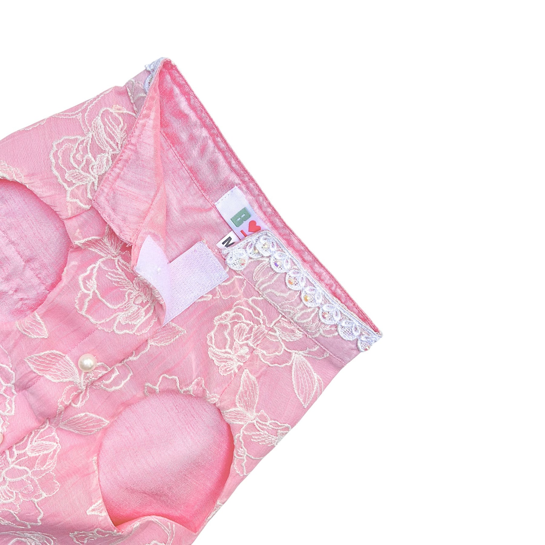 BLUSH PINK OFF-WHITE EMBROIDERY SHERWANI FOR DOGS AND CATS