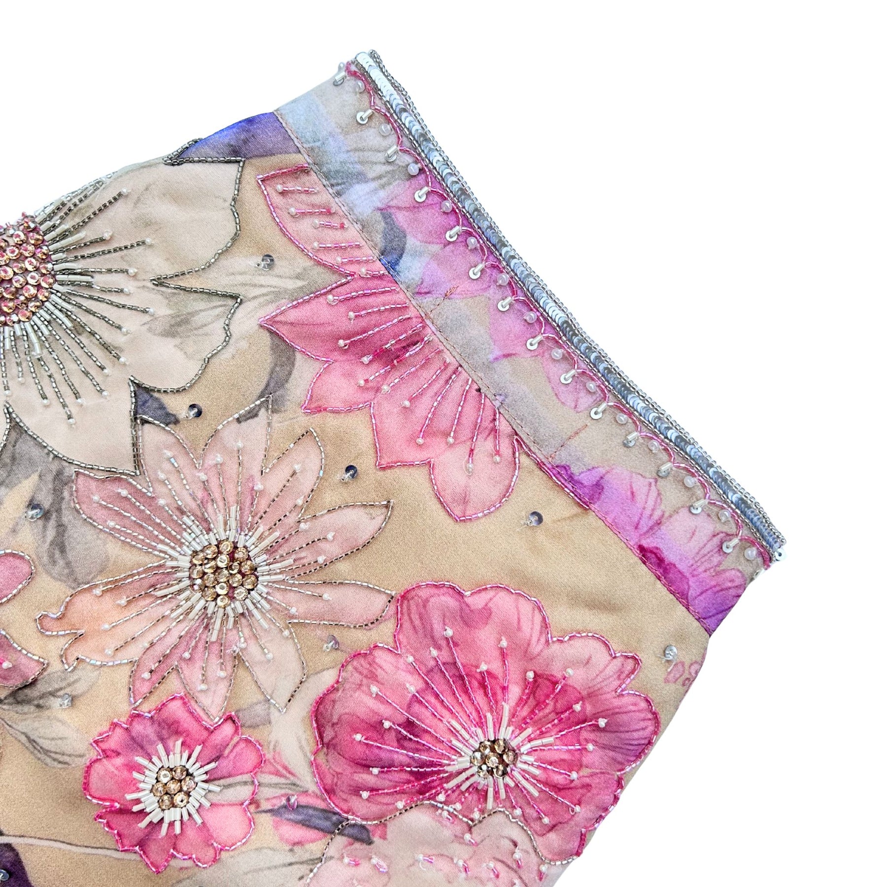 BEIGE GULNOOR PRINTED HAND EMBROIDERED SHERWANI FOR DOGS AND CATS