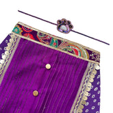 PURPLE BANDHANI SHERWANI + LILAC PAW-SOME RAKHI FOR DOGS AND CATS