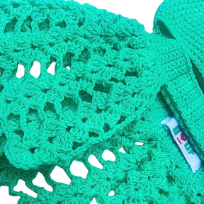 MINTY LOVE CROCHET DRESS FOR DOGS AND CATS