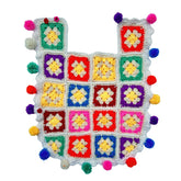 COLOURFUL PATCH WORK DOG JACKET