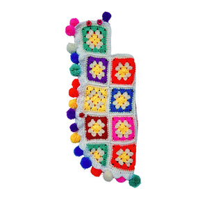 COLOURFUL PATCH WORK DOG JACKET