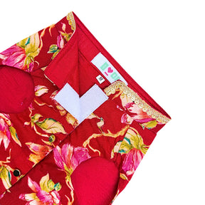 PHOOLJAAL SCARLET SHERWANI FOR DOGS AND CATS