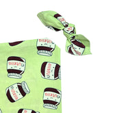NUTELLA PRINT GREEN BANDANA FOR DOGS AND CATS