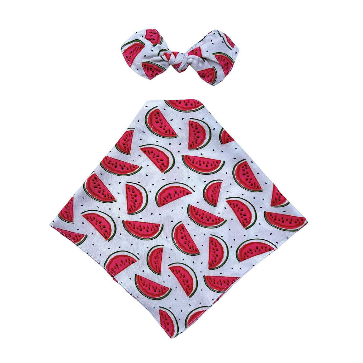 WATERMELON PRINT BANDANA FOR DOGS AND CATS