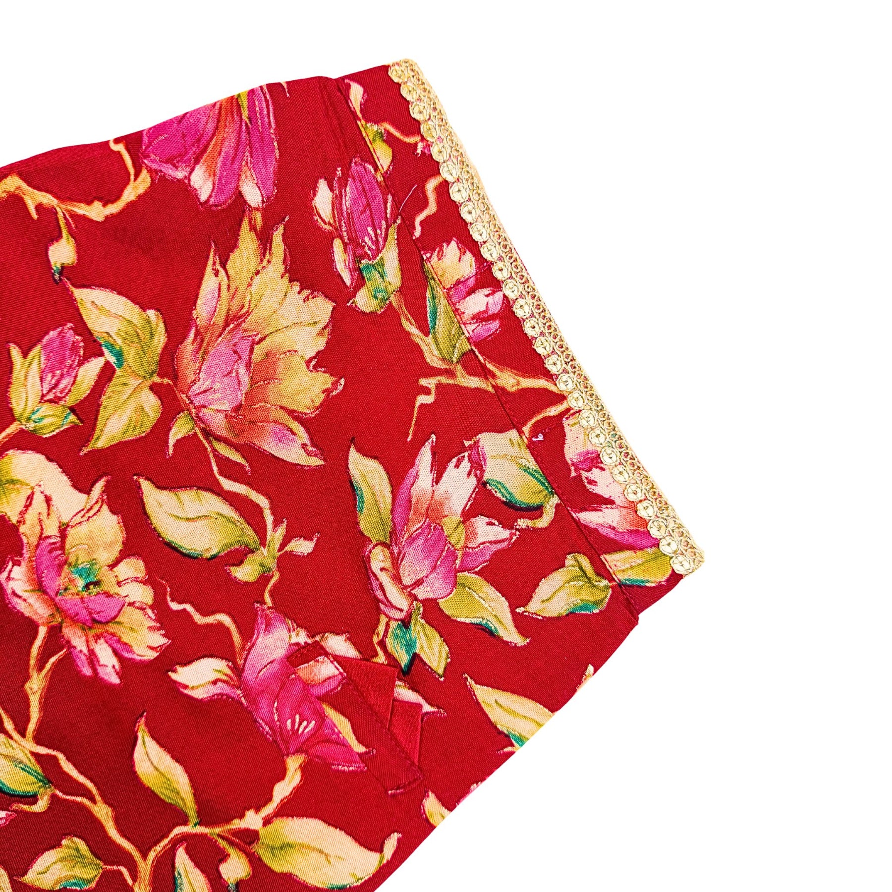 PHOOLJAAL SCARLET SHERWANI FOR DOGS AND CATS