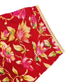PHOOLJAAL SCARLET SHERWANI FOR DOGS AND CATS