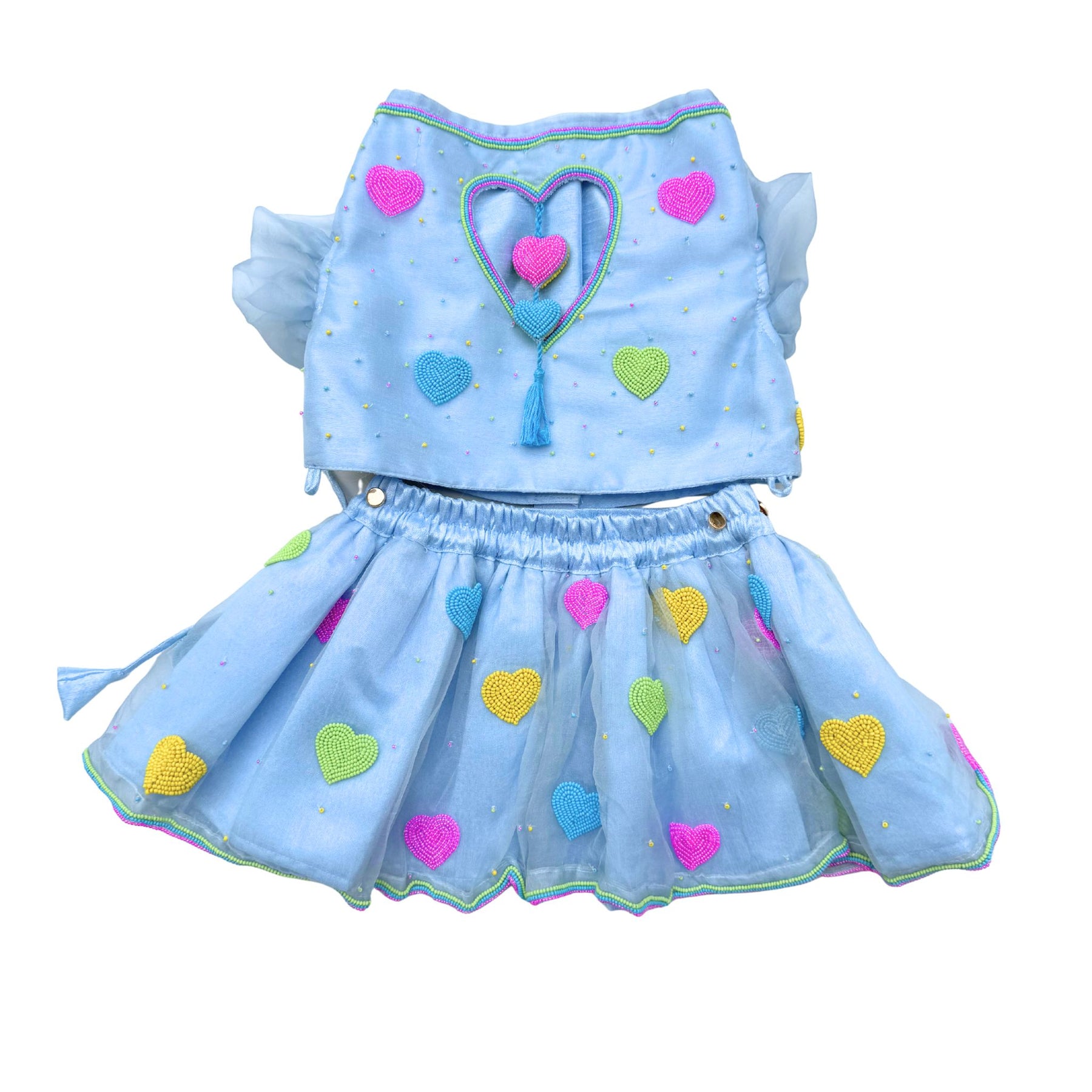 ALL HEART PRINCESS LEHENGA FOR DOGS AND CATS