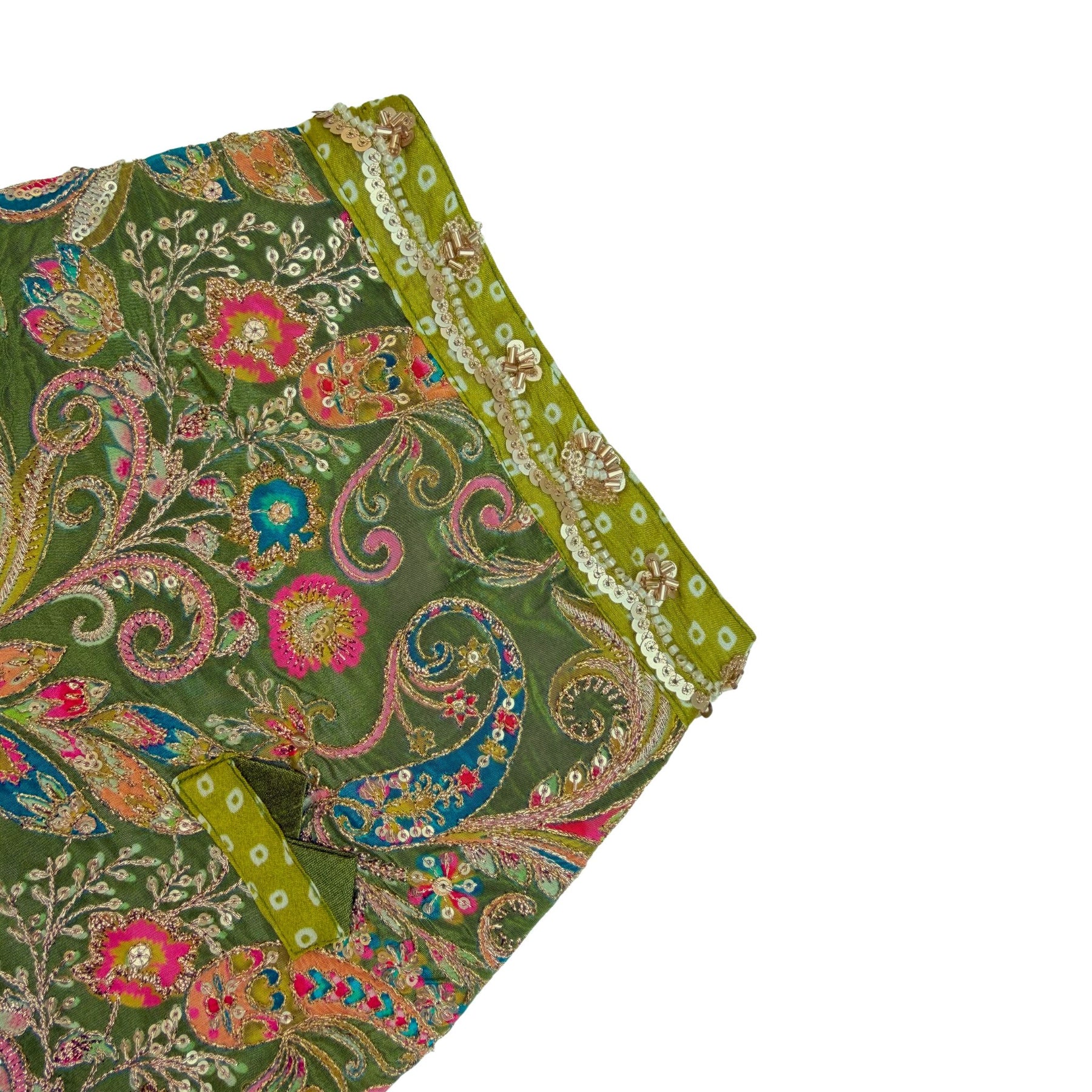 LITTLE NAWAB MEHENDI GREEN SHERWANI FOR DOGS AND CATS