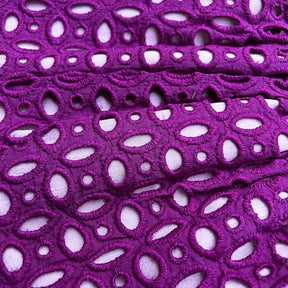 ROSE SCHIFFLI PURPLE DRESS FOR DOGS AND CATS