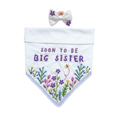 MULTICOLOUR FLORAL MOTIF HAND EMBROIDERED BANDANA FOR DOGS AND CATS