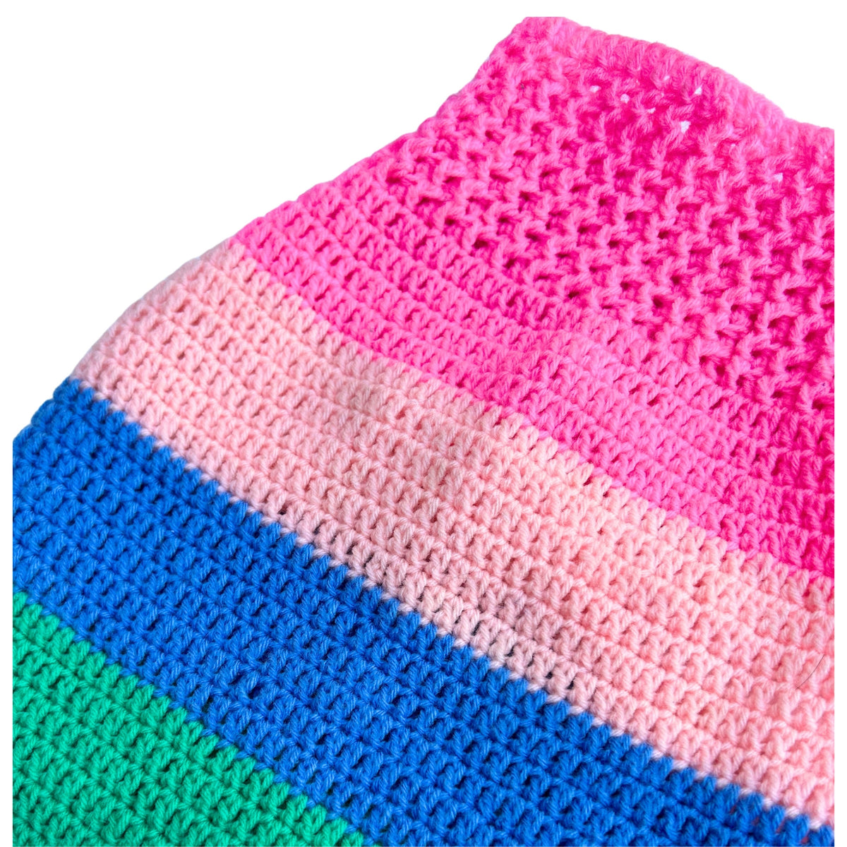 CROCHET COLOUR BLAST DOG SWEATER