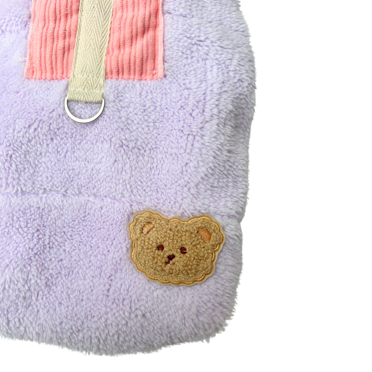 FLUFFY LAVENDER TEDDY DOG JACKET