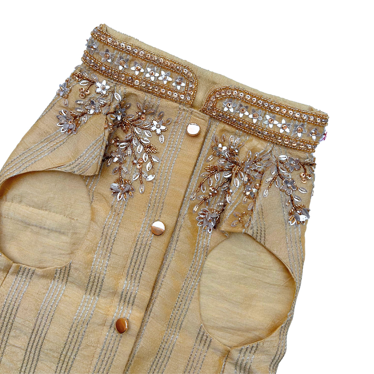 GOLDEN HOUR HAND EMBROIDERED SHERWANI FOR DOGS AN CATS