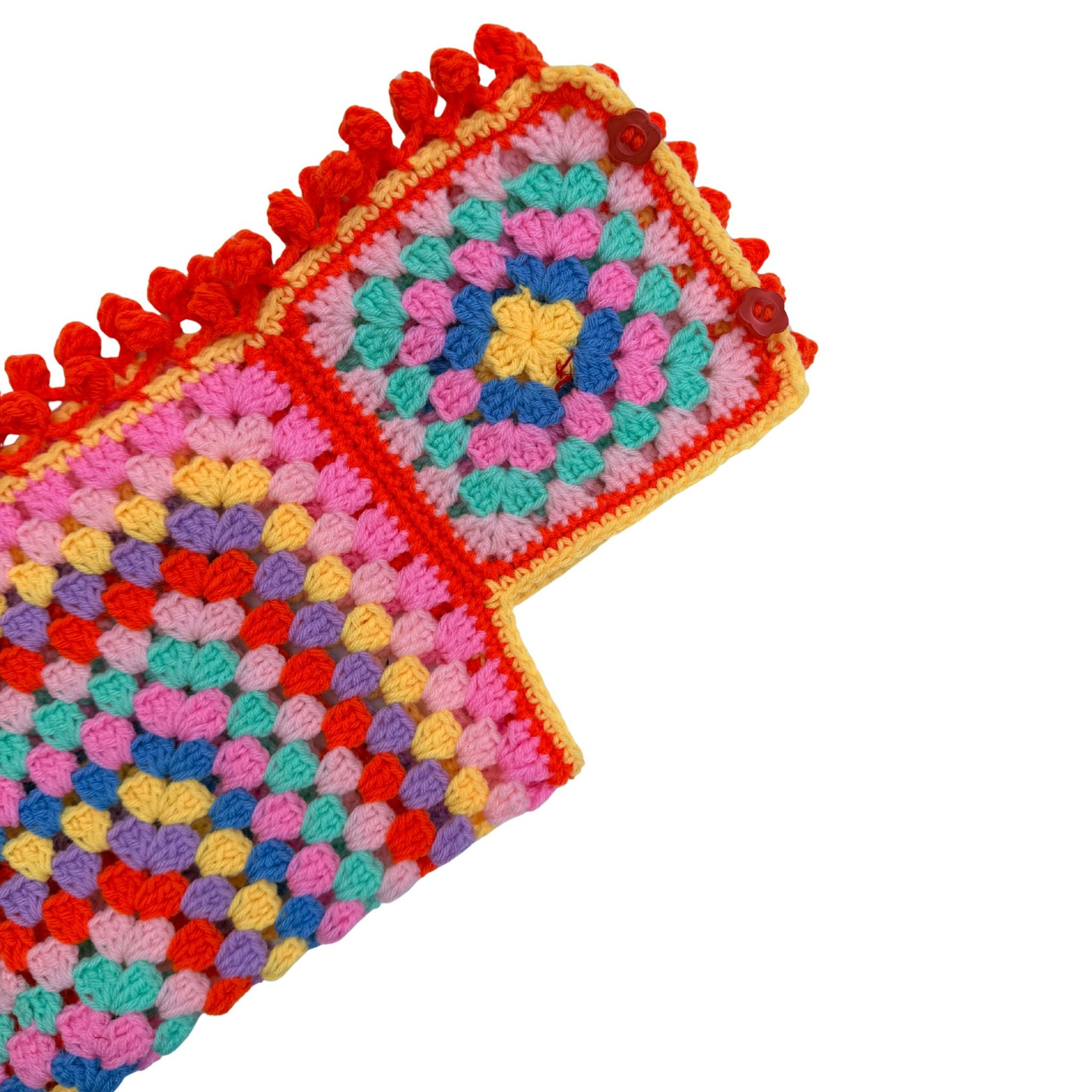 PASTEL WHIMSY CROCHET JACKET FOR DOGS AND CATS