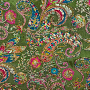 LITTLE NAWAB MEHENDI GREEN SHERWANI FOR DOGS AND CATS