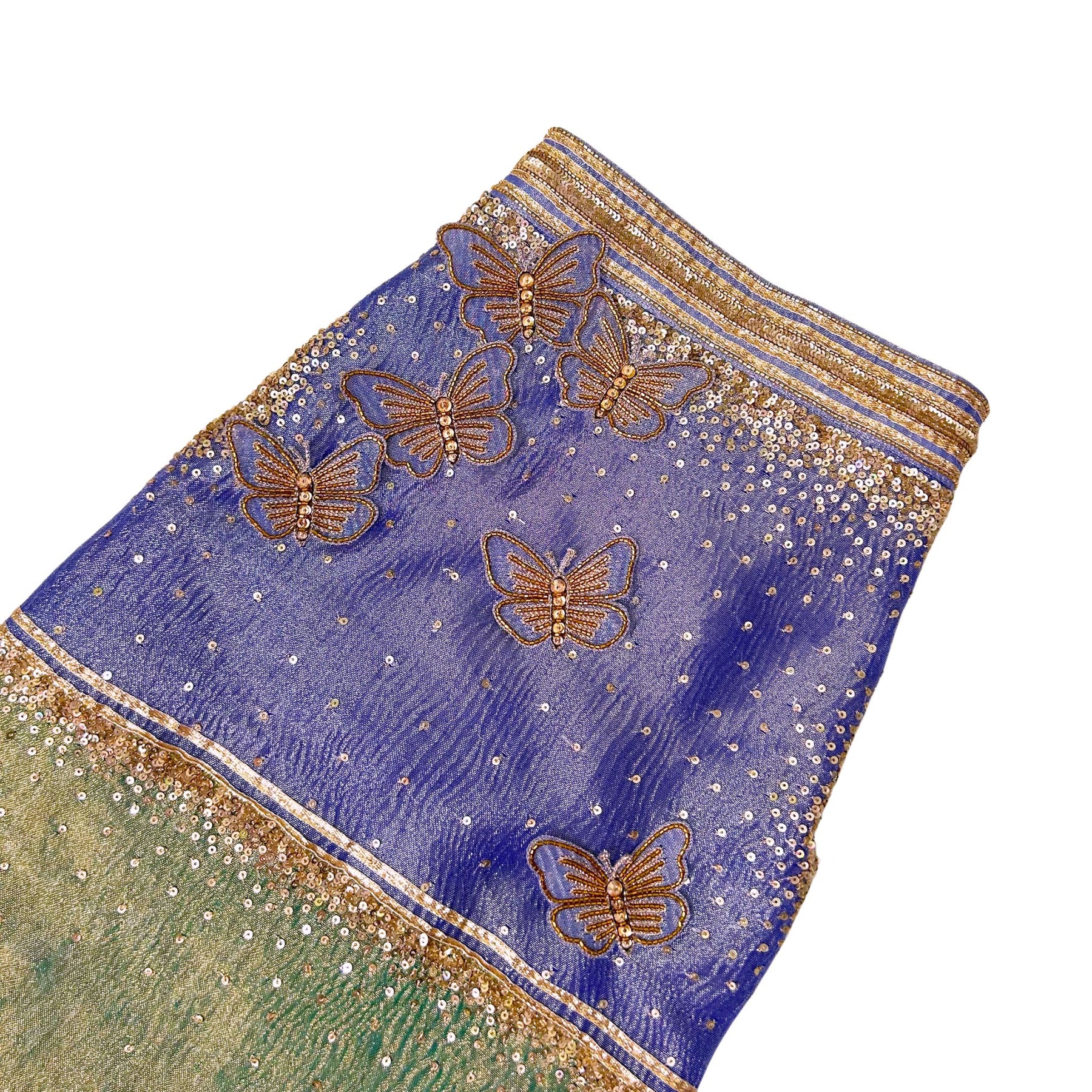 TISSUE COLOUR BLOCK BUTTERFLY SHERWANI FOR DOGS AND CATS