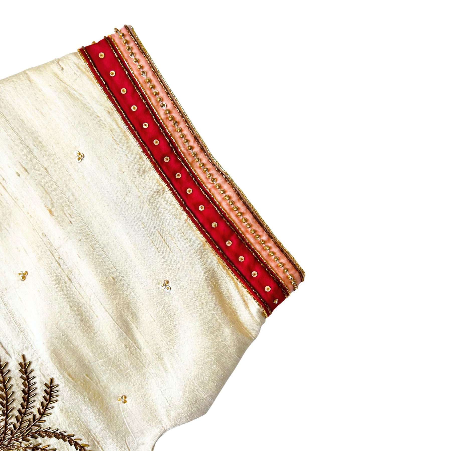 IVORY PALM HAND EMBROIDERED SHERWANI FOR DOGS AND CATS