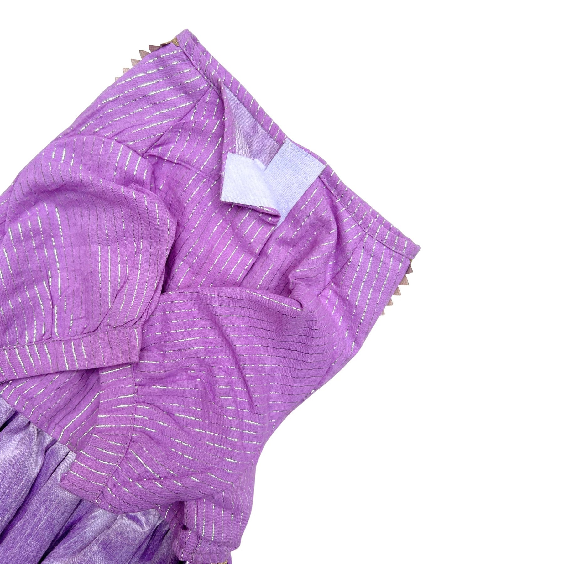 LAVENDER STRIPE ANARKALI FOR DOGS AND CATS