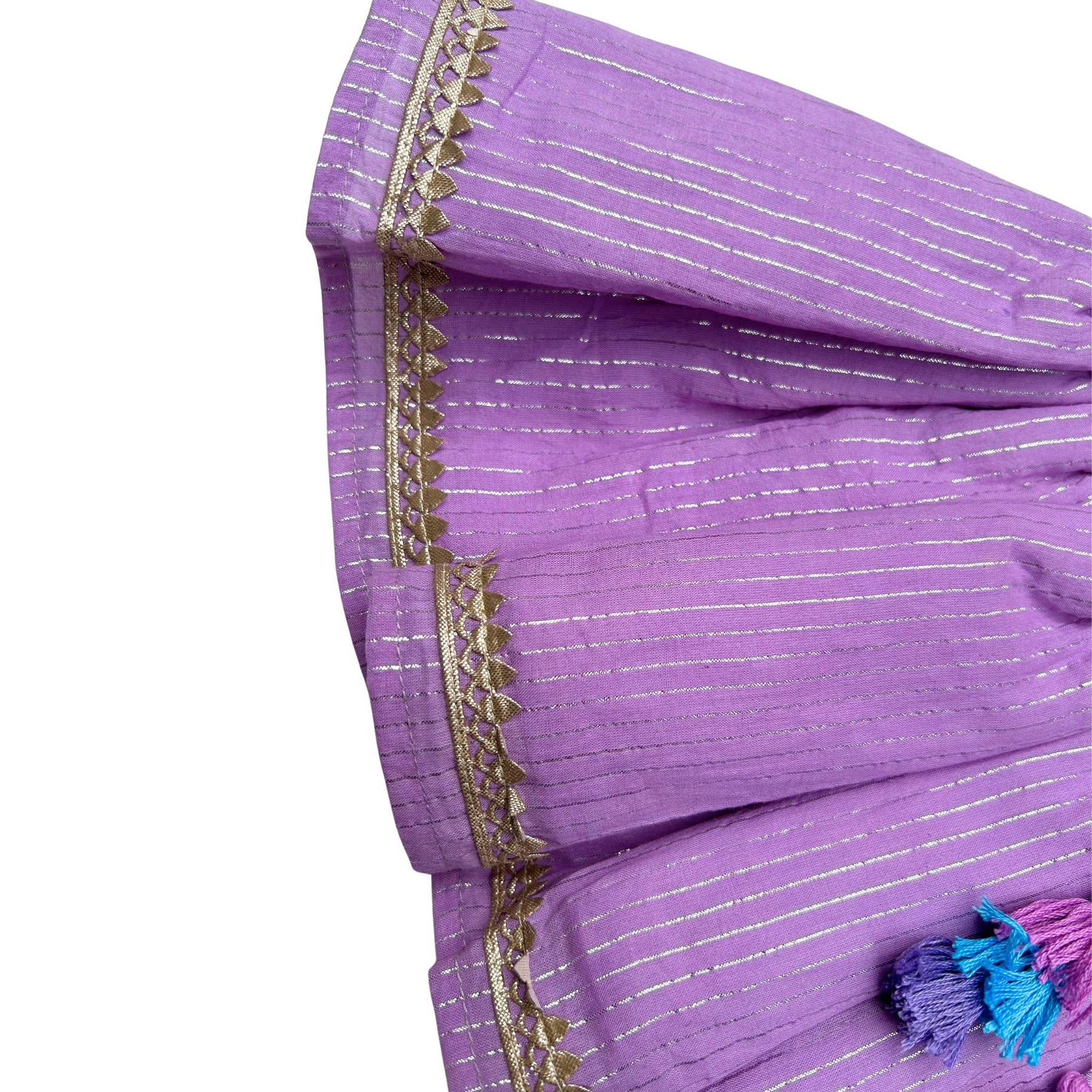 LAVENDER STRIPE ANARKALI FOR DOGS AND CATS