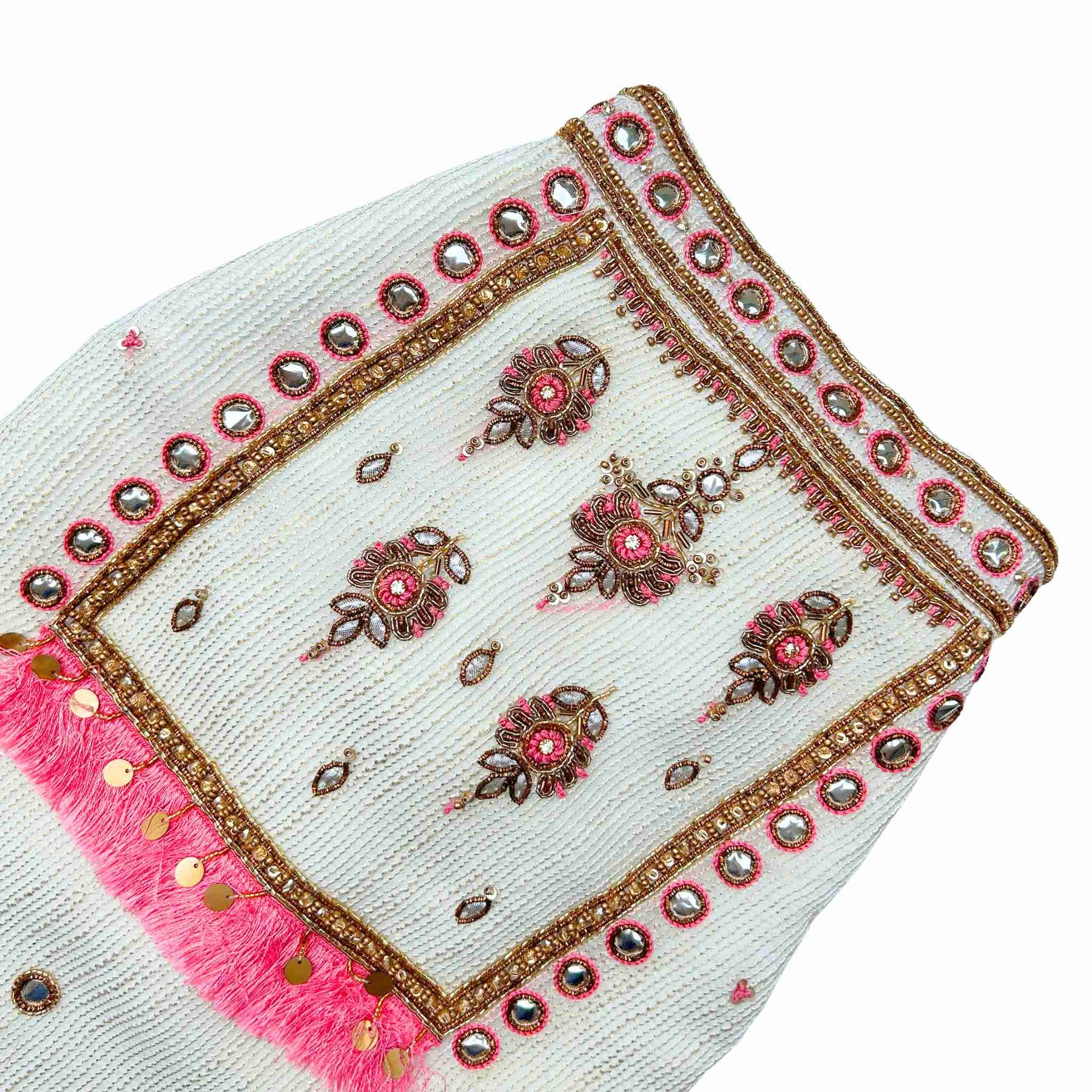 MEHER OFF-WHITE HAND EMBROIDERED SHERWANI FOR DOGS AND CATS