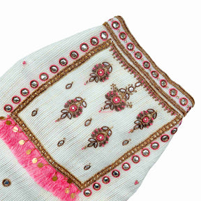 MEHER OFF-WHITE HAND EMBROIDERED SHERWANI FOR DOGS AND CATS
