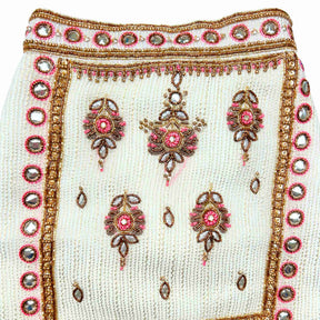 MEHER OFF-WHITE HAND EMBROIDERED SHERWANI FOR DOGS AND CATS