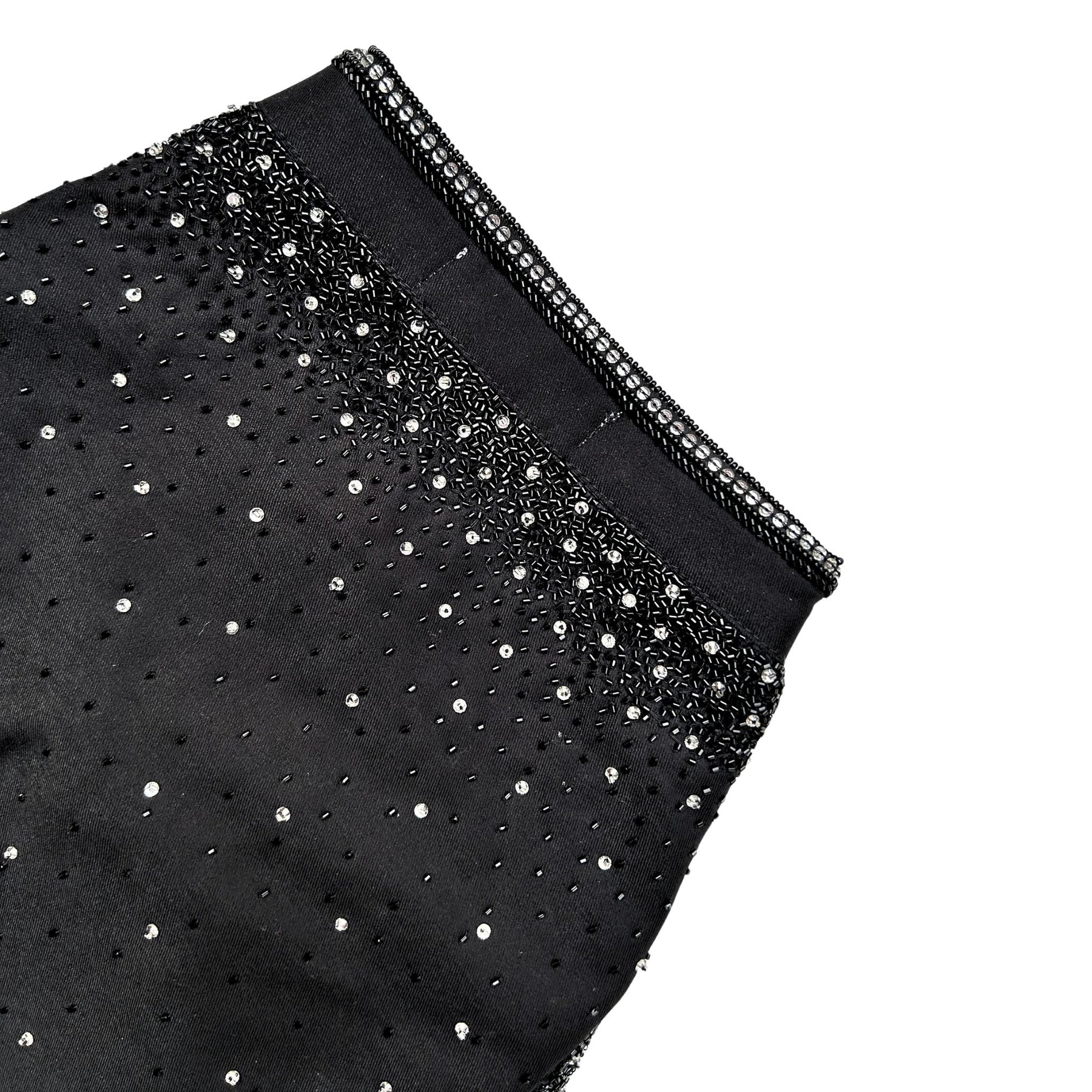 BLACK CUTDANA HAND EMBROIDERED BANDGALA FOR DOGS AND CATS