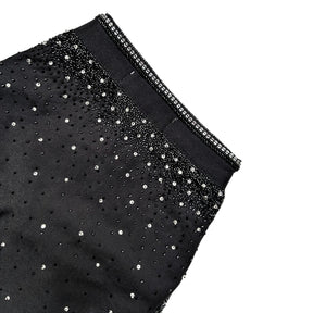 BLACK CUTDANA HAND EMBROIDERED BANDGALA FOR DOGS AND CATS