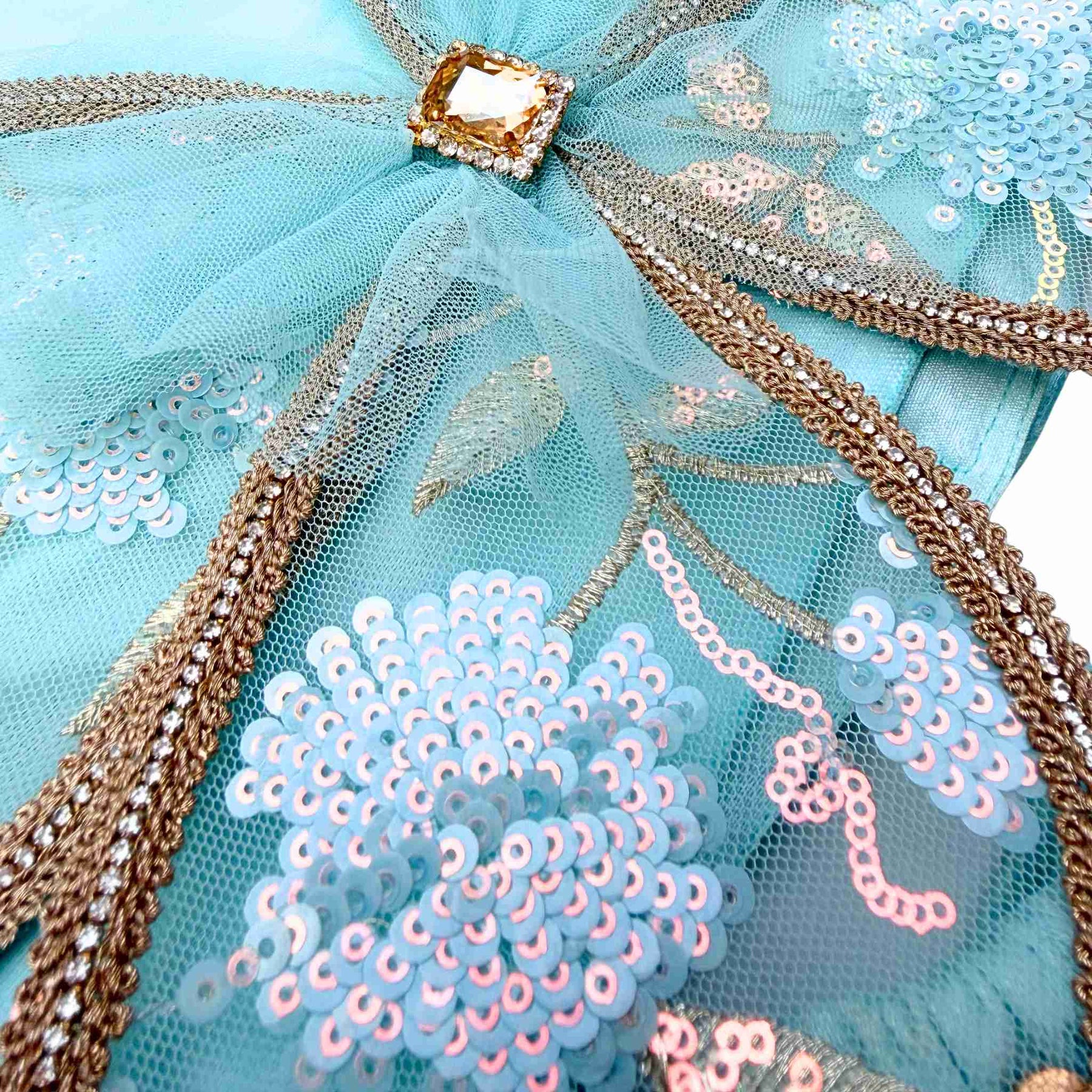 BLUE TIFFANY FLUTTER SET FOR DOGS AND CATS